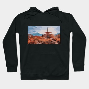 Chureito Pagoda Hoodie